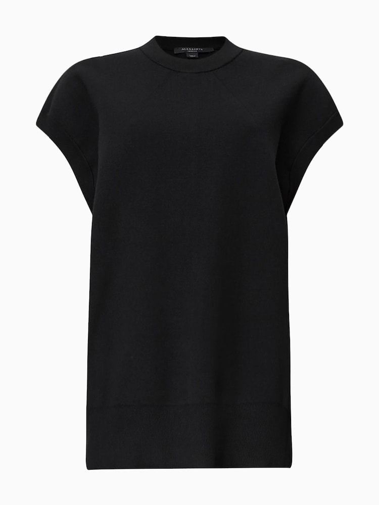 AllSaints Black Leia Harley Dress - Image 10 of 10