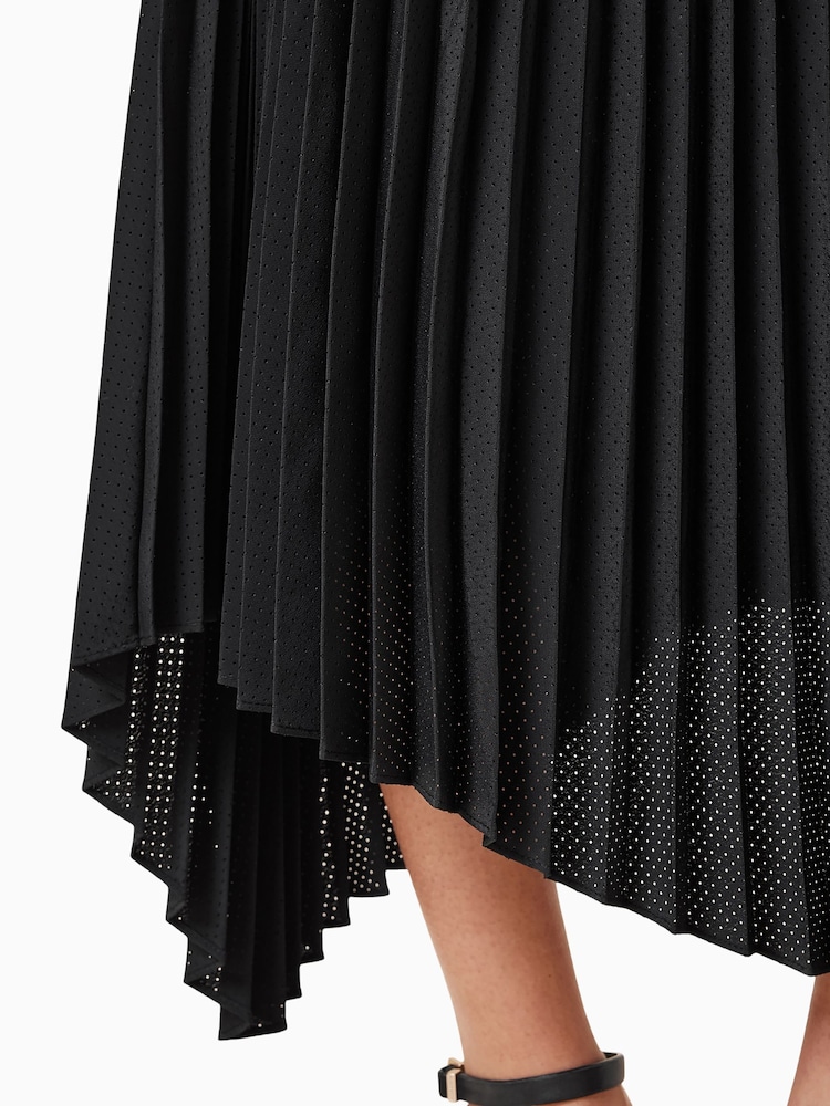 AllSaints Black Leia Harley Dress - Image 9 of 10