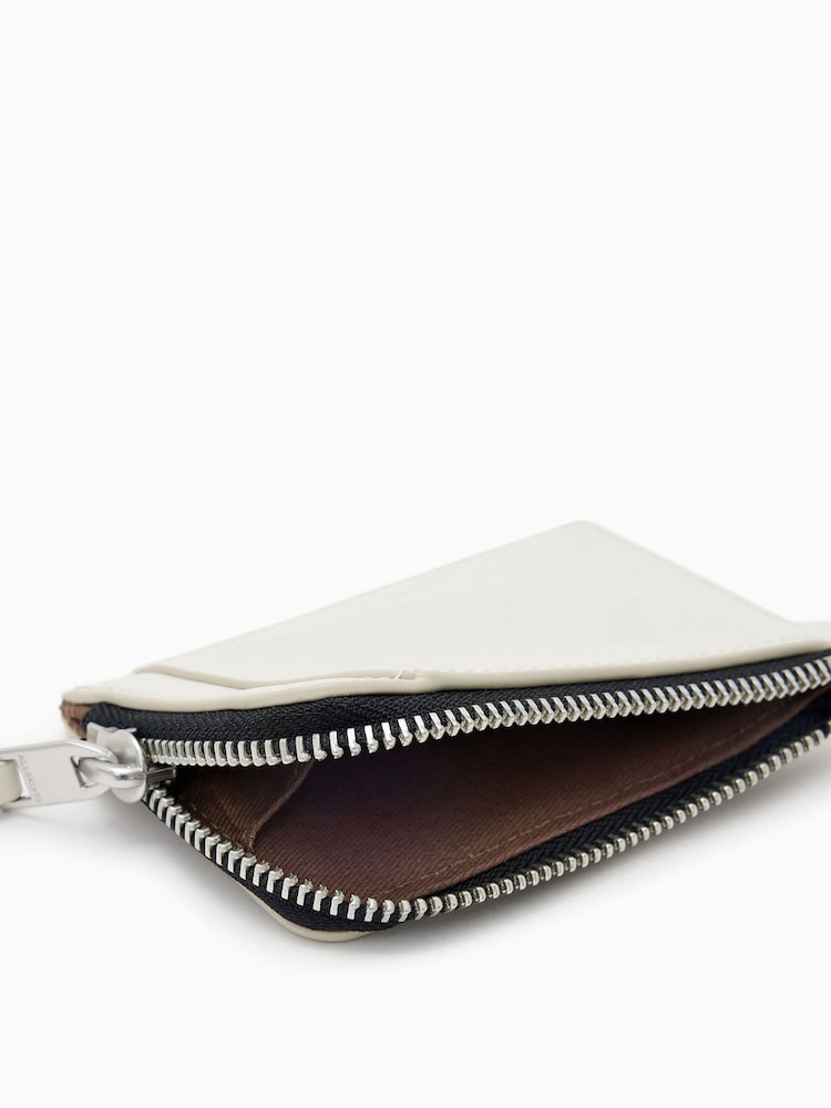 AllSaints White Remy Wallet - Image 2 of 5