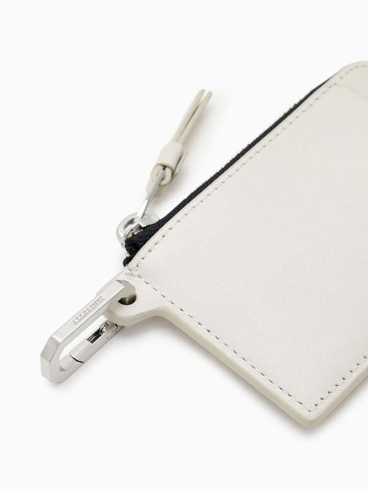AllSaints White Remy Wallet - Image 4 of 5