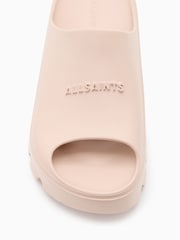 AllSaints Pink Eclipse Sliders - Image 5 of 6
