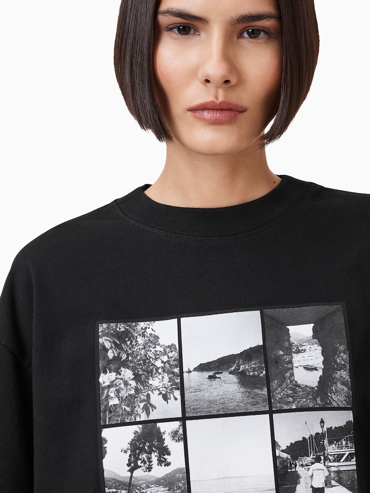 AllSaints Film Amelie 100% Organic Cotton T-Shirt - Imagen 2 de 8