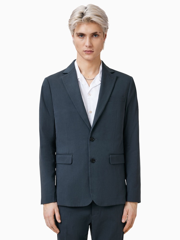 AllSaints Blue Bay Blazer - Image 2 of 8