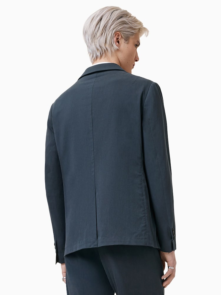 AllSaints Blue Bay Blazer - Image 3 of 8