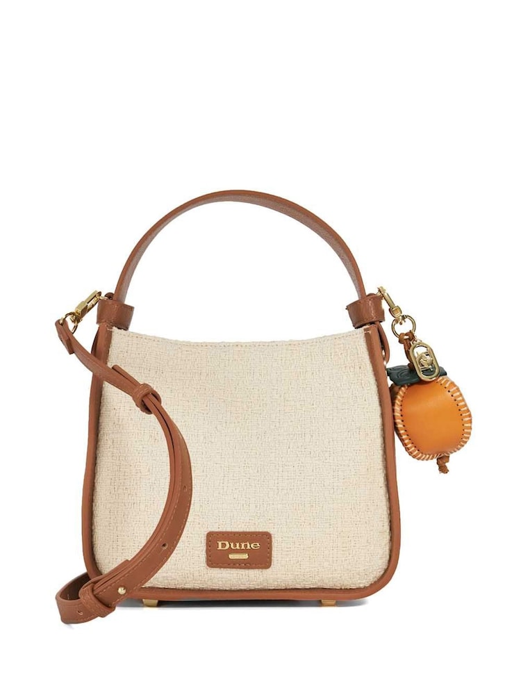 Dune London Brown Daniella Square Grab Bag - Image 2 of 5