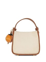 Dune London Brown Daniella Square Grab Bag - Image 3 of 5