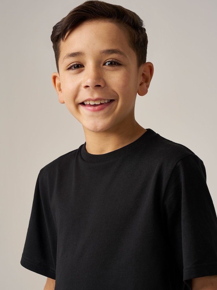 Trutex Basics 100% Cotton T-Shirts 2 Pack - Image 5 of 5