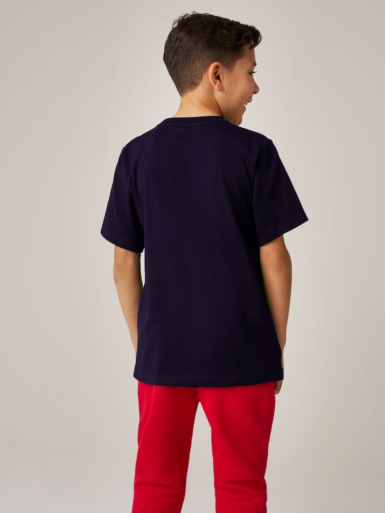 Trutex Basics 100% Cotton T-Shirts 2 Pack - Image 3 of 5