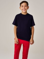 Trutex Basics 100% Cotton T-Shirts 2 Pack - Image 4 of 5