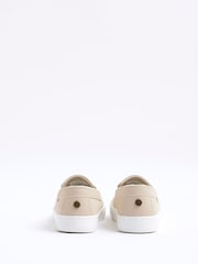 River Island Natural Boys Stone Smart Casual Loafers - Image 3 of 5