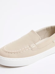 River Island Natural Boys Stone Smart Casual Loafers - Image 5 of 5