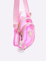 River Island Pink Girls Jelly Festival Bag - Image 4 of 5