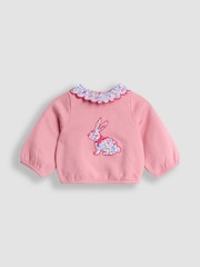 Jojo Maman Bébé Pink Sweatshirt And Leggings Set - Image 2 of 6