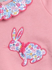 Jojo Maman Bébé Pink Sweatshirt And Leggings Set - Image 6 of 6