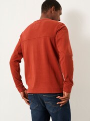 FatFace Wilman Terracotta Crew Sweat - Image 2 of 5