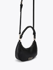 Negro - Carvela Alessia Plait Shoulder Bag - Imagen 2 de 4