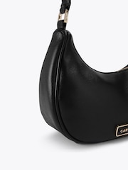 Negro - Carvela Alessia Plait Shoulder Bag - Imagen 3 de 4