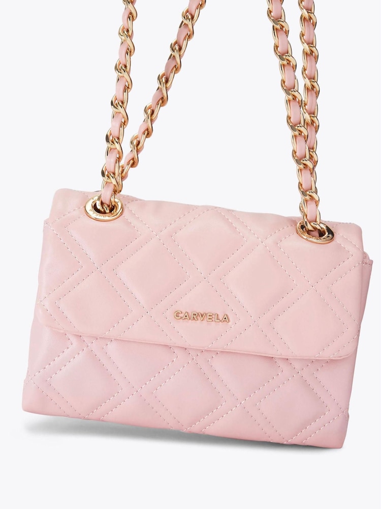 Carvela Rosa Chain Shoulder Black Bag - Image 4 of 4