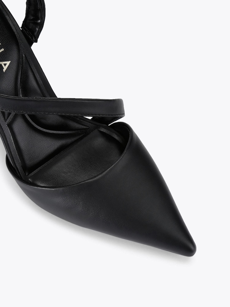 Carvela Symmetry Court Black Shoes - Image 4 of 4