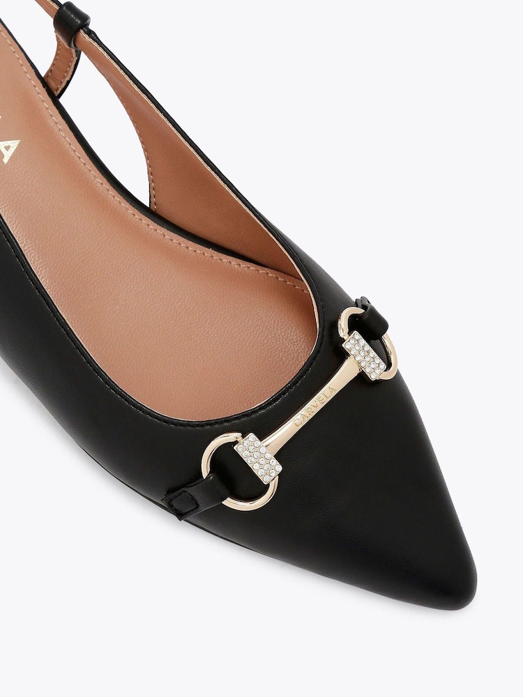 Carvela Valentina Loafer Black Shoes - Image 4 of 4