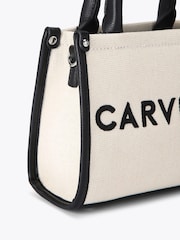 Carvela Sorrento Micro Black Tote Bag - Image 3 of 4