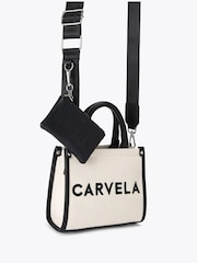 Carvela Sorrento Micro Black Tote Bag - Image 4 of 4