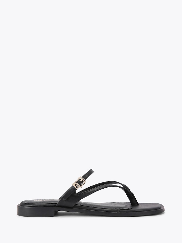 Negro - KG Kurt Geiger Rail Sandals - Imagen 1 de 4