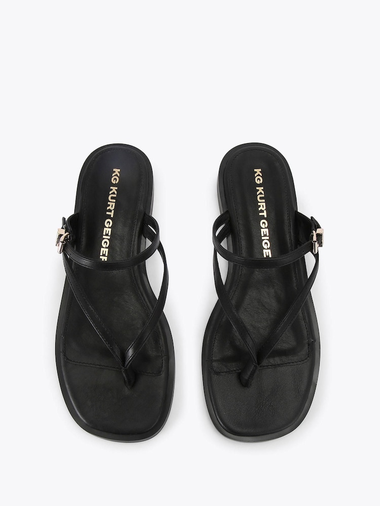 Negro - KG Kurt Geiger Rail Sandals - Imagen 2 de 4