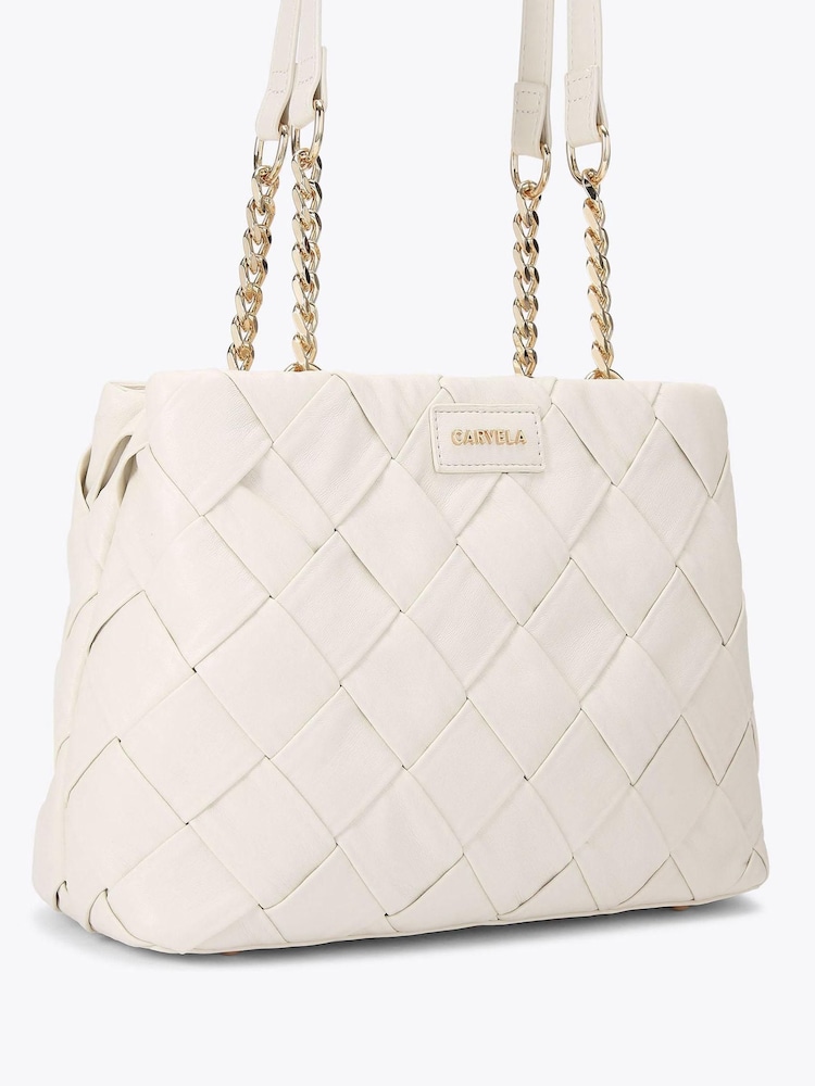 Carvela Lexi Weave Tote 3  Bag - Image 2 of 4