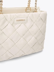 Carvela Lexi Weave Tote 3  Bag - Image 4 of 4