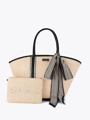 Carvela Sorrento Straw Basket Black Bag - Image 1 of 4