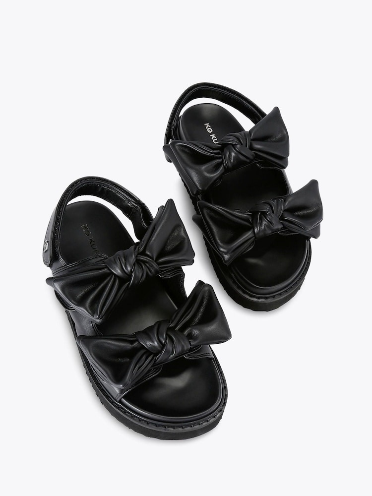 KG Kurt Geiger Rochelle Bow Sandals - Image 2 of 4