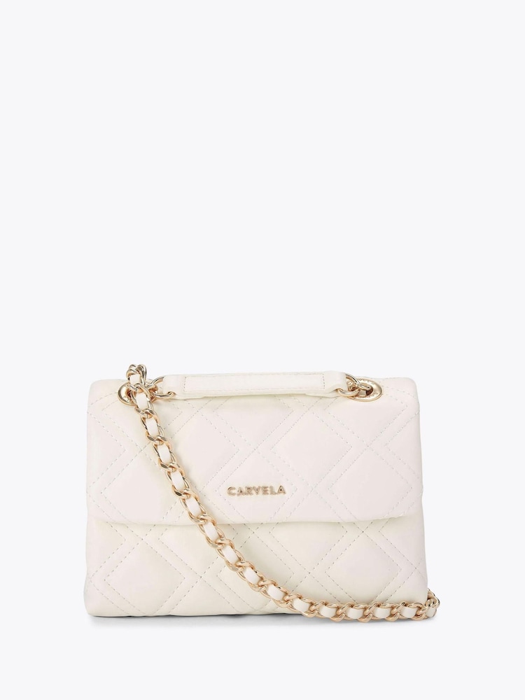 Crema - Carvela Rosa Chain Shoulder Black Bag - Imagen 1 de 4