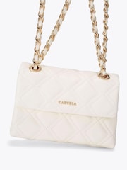 Crema - Carvela Rosa Chain Shoulder Black Bag - Imagen 4 de 4