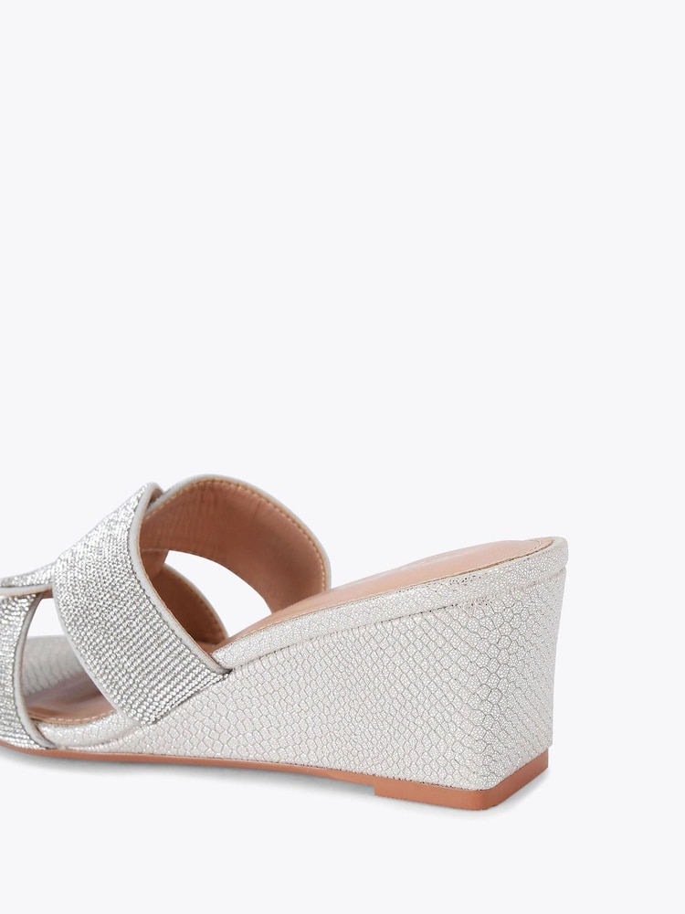 Carvela Ornella Mules Wedges Sandals - Image 4 of 4