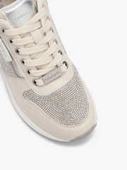 Carvela High Rise Wedge Trainers - Image 3 of 4