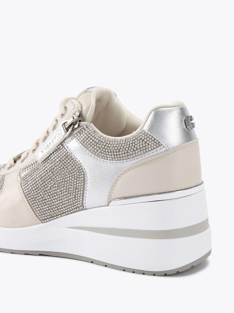 Carvela High Rise Wedge Trainers - Image 4 of 4