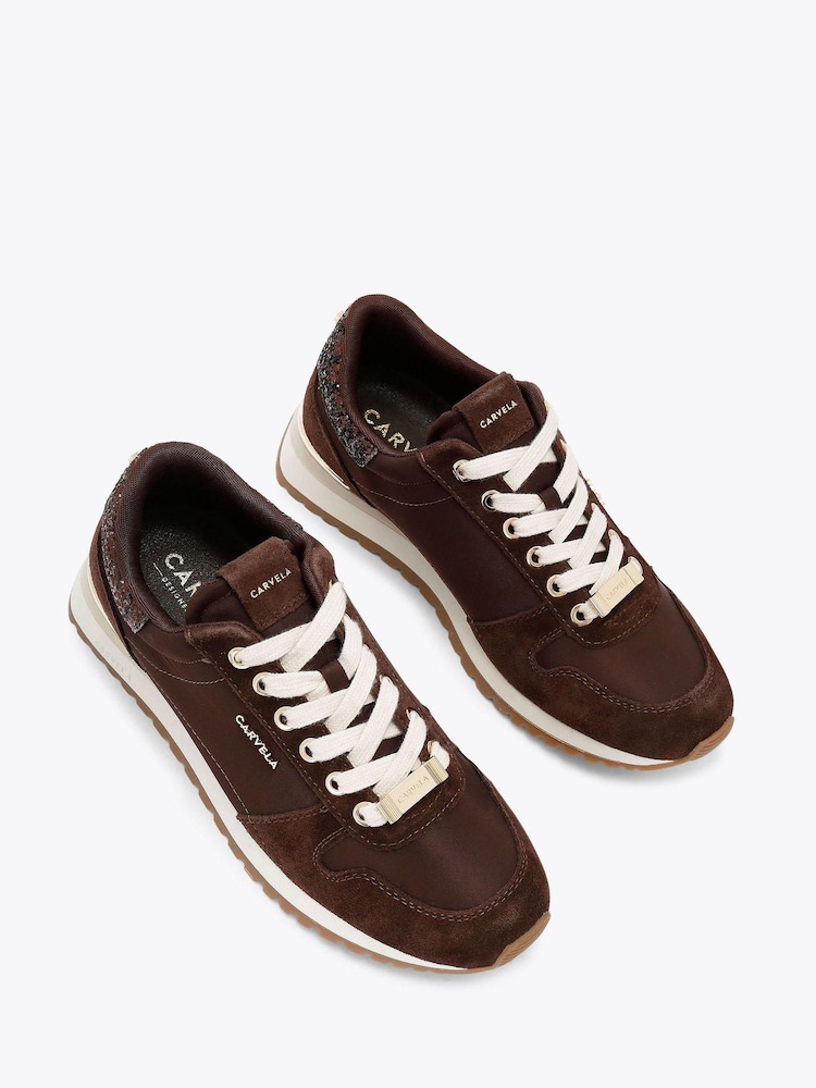 Carvela Florencia Brown Trainers - Image 2 of 4