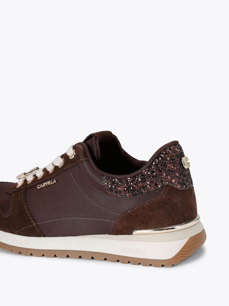 Carvela Florencia Brown Trainers - Image 3 of 4