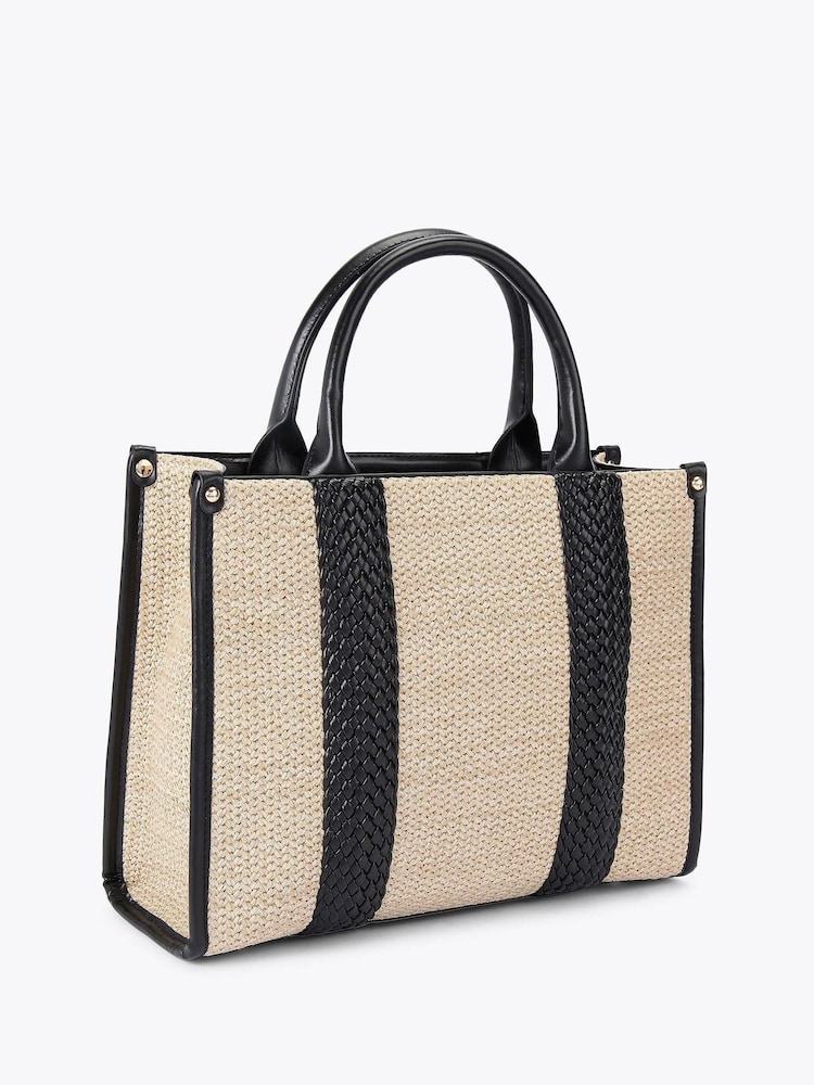 Carvela Twisted Raffia Midi Bag - Image 4 of 4 Carvela Twisted Raffia Midi Bag - Image 4 of 4