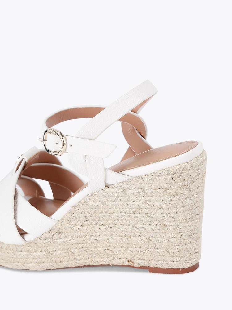 Creme - Carvela Bravo Wedges Sandals - Imagem 4 de 4