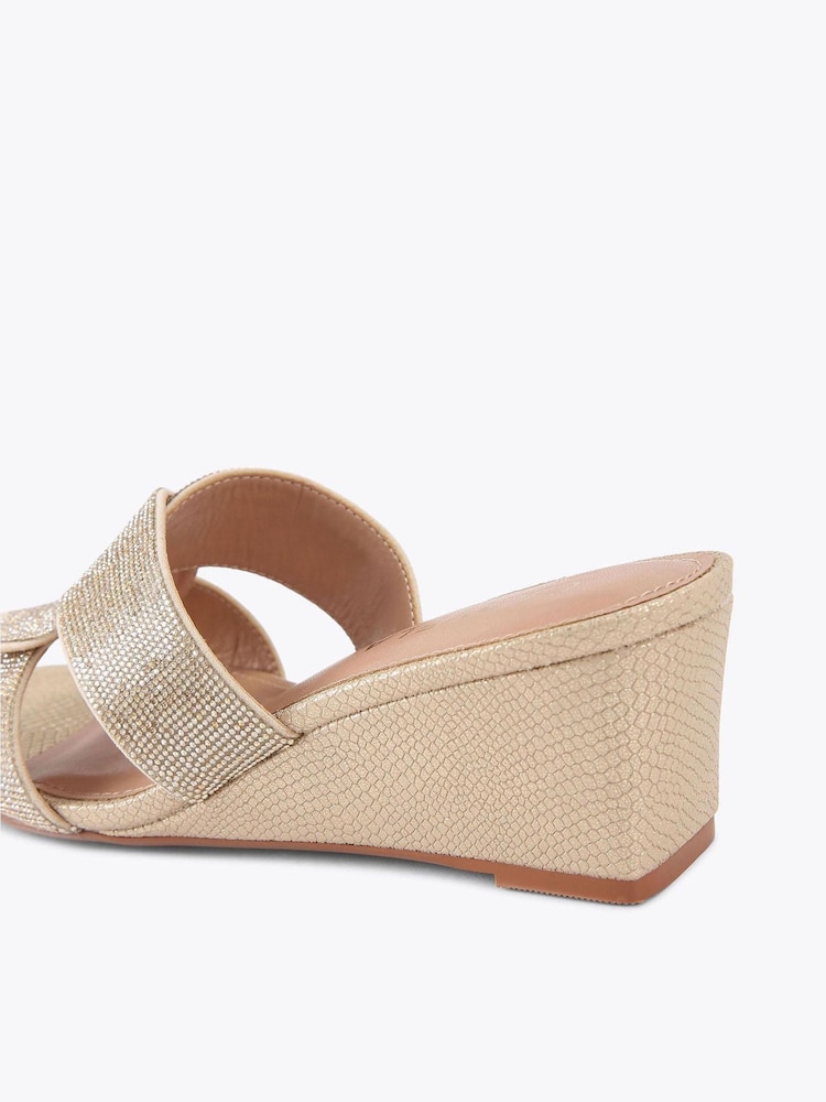 Carvela Ornella Mules Wedges Sandals - Image 4 of 4