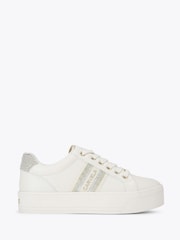 Carvela White Frame Pump Trainers - Image 1 of 4