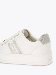 Carvela White Frame Pump Trainers - Image 2 of 4