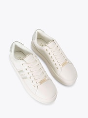 Carvela White Frame Pump Trainers - Image 3 of 4