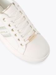 Carvela White Frame Pump Trainers - Image 4 of 4