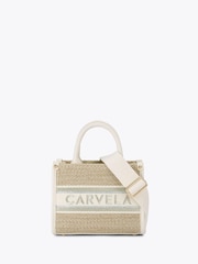 Creme - Carvela Beach Glam Mini Tote Bag - Imagem 1 de 4