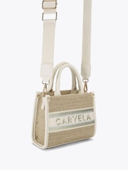 Creme - Carvela Beach Glam Mini Tote Bag - Imagem 4 de 4