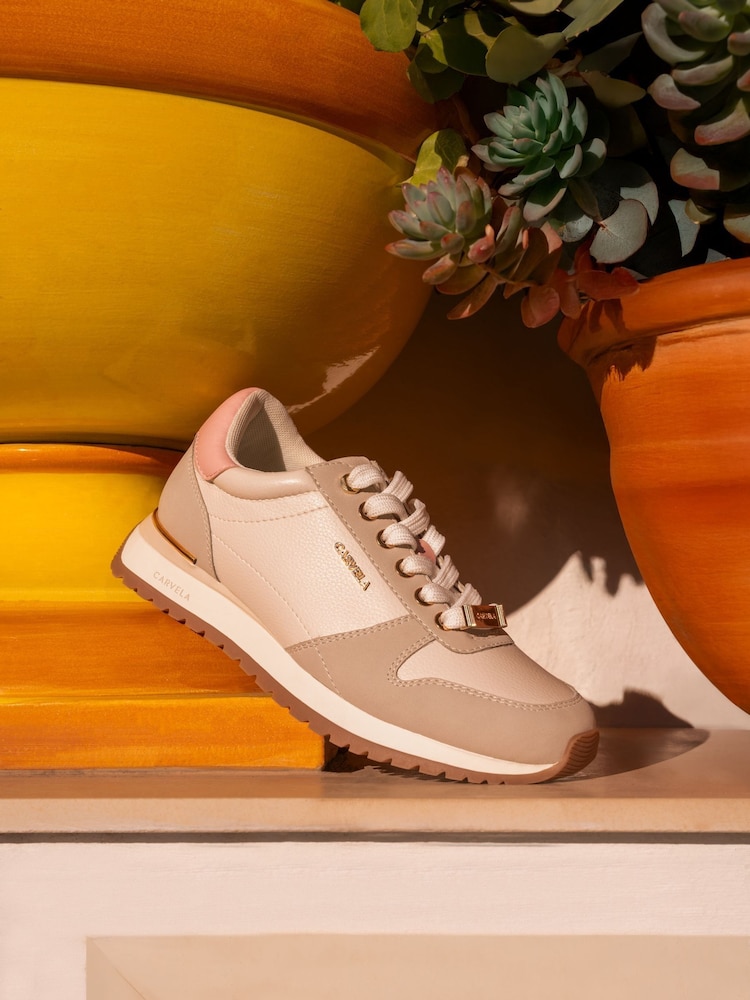 Carvela Florencia Brown Trainers - Image 1 of 5