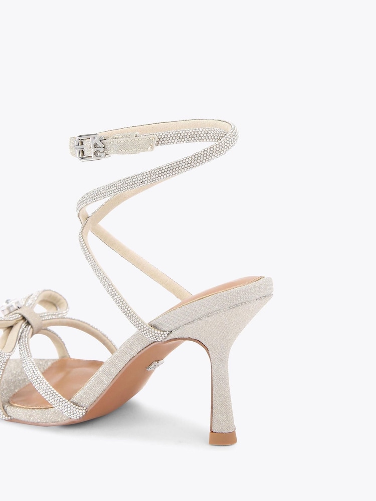 KG Kurt Geiger Silver Avery Sandals - Image 4 of 4
